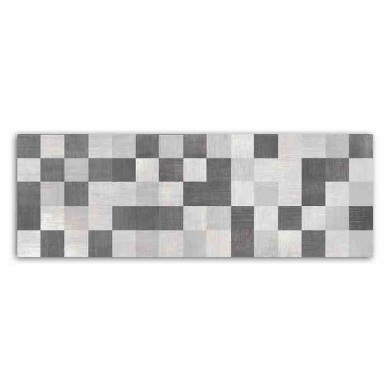Πλακάκι Μπάνιου KARAG Serdika Cosmos Mosaico Anthracite Κεραμικό Ματ 20x60 cm