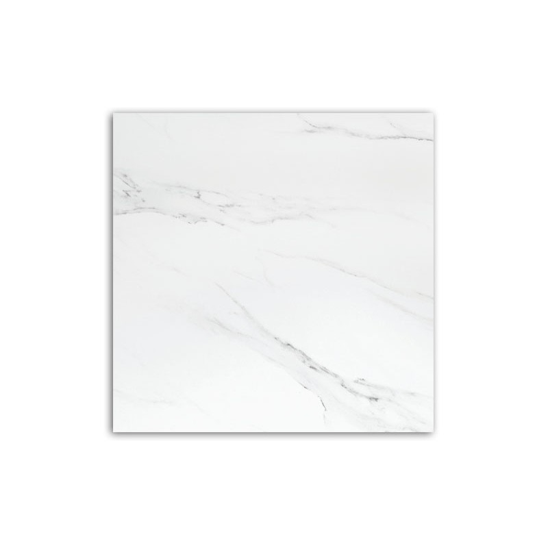 Πλακάκι Δαπέδου KARAG Polo Carrara Πορσελανάτο Γυαλιστερό 60x60 cm