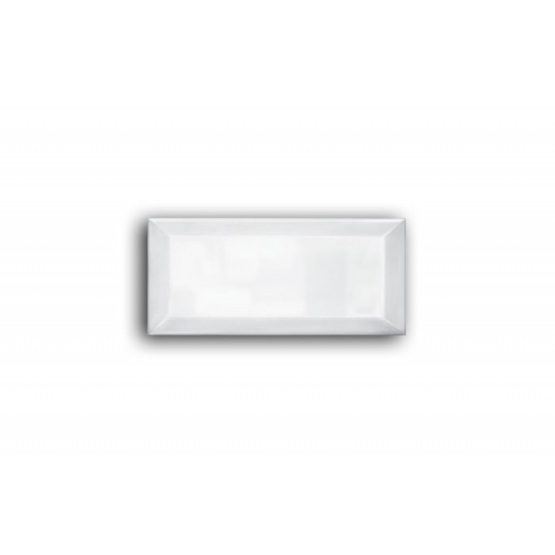 Πλακάκι Κουζίνας KARAG Metro Bizoute White 10x20 Κεραμικό Γυαλιστερό