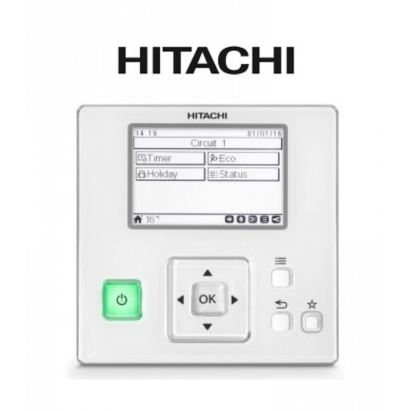 Χειριστήριο Ελέγχου Αντλίας Θερμότητας HITACHI YUTAKI PC-ARFHE